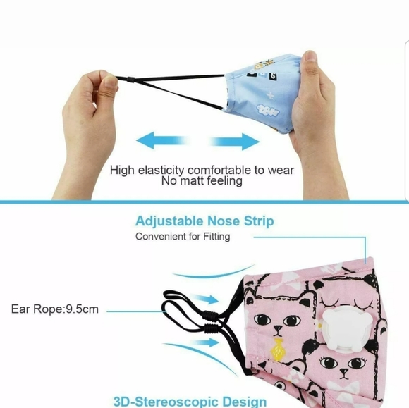 Multi-pk(4) Kids Masks - Picture 3 of 4